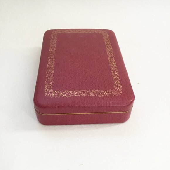 Vintage Farrington Red Texol Atomic Jewelry Box - Picture 3 of 6